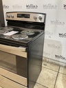 Amana Used Electric Stove 220volts (40/50 AMP) 30inches {no cord} (Stainless steel) 
