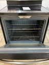 Ge Used Electric Stove 220volts (40/50 AMP) 30inches {no cord} (Stainless steel) 