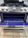 Lg Used Natural Gas Stove Double Oven 30inches (Stainless Steel) 