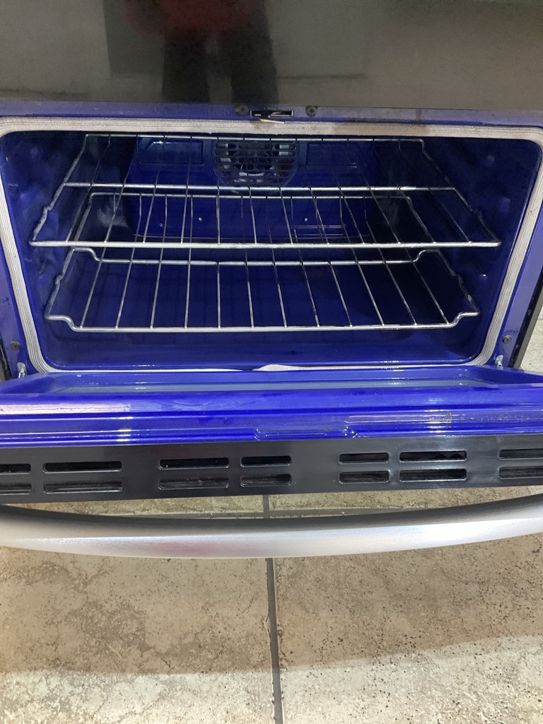 Lg Used Natural Gas Stove Double Oven 30inches (Stainless Steel) 