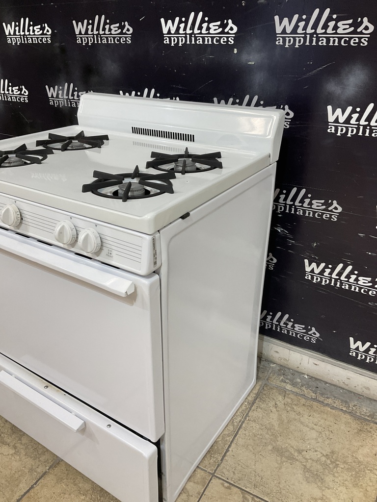 Premier Used Natural Gas Stove 30inches (White) 