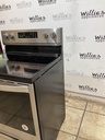 Whirlpool Used Electric Stove 220volts (40/50 AMP) 30inches {4 prong} (Stainless steel) 