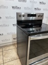 Whirlpool Used Electric Stove 220volts (40/50 AMP) 30inches {4 prong} (Stainless steel) 