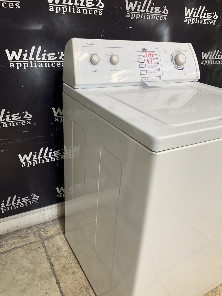 Whirlpool Used Washer Top-load 27inches (White) 