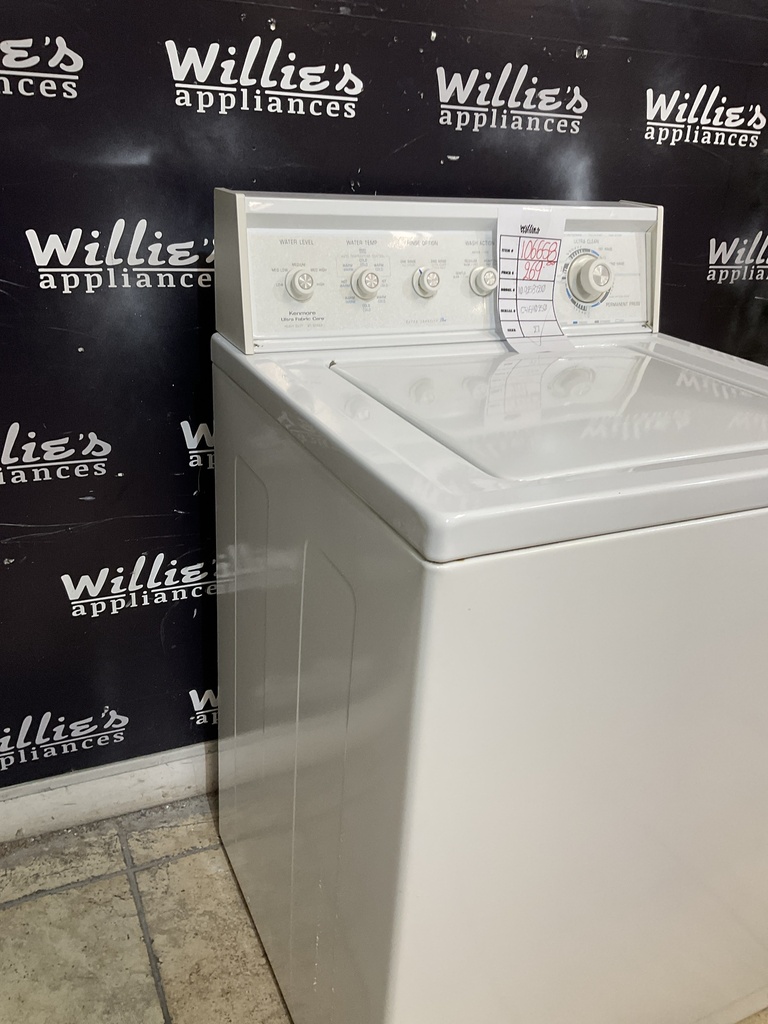 Kenmore Used Washer Top-load 27inches (White) 