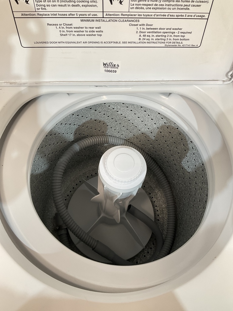 Whirlpool Used Washer Top-load 27inches (White) 