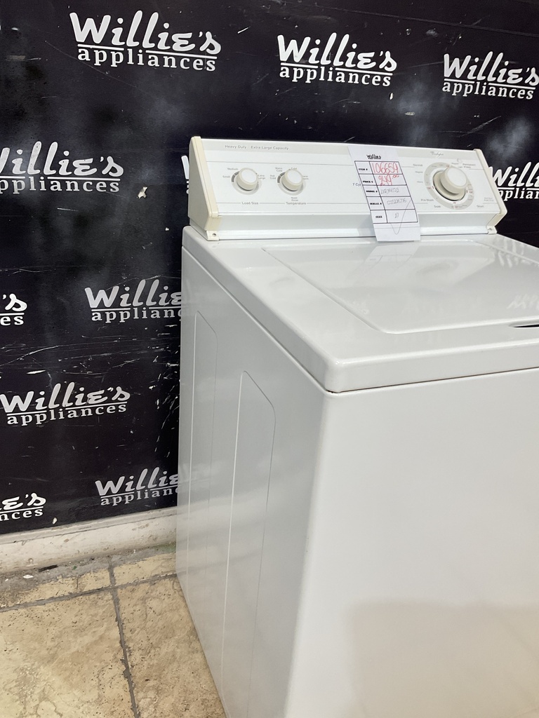 Whirlpool Used Washer Top-load 27inches (White) 