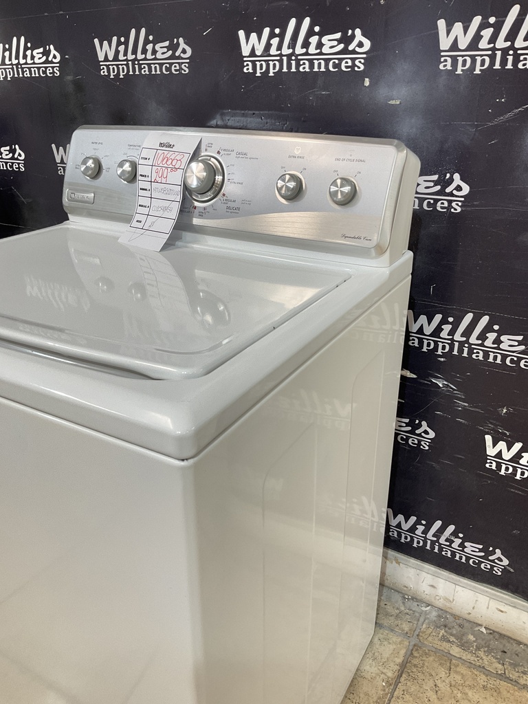 Maytag Used Washer Top-load 27inches (White) 