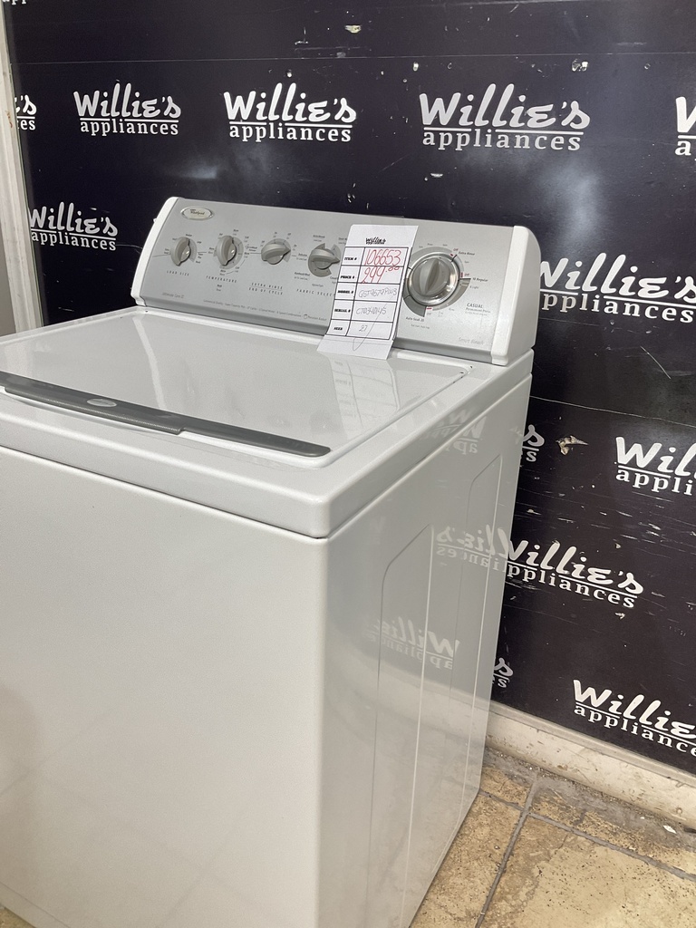Whirlpool Used Washer Top-load 27inches (White) 