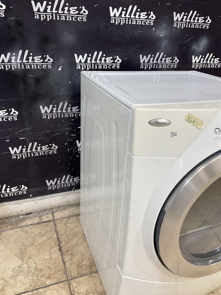 Whirlpool Used Natural Gas Dryer 27inches  (White) 