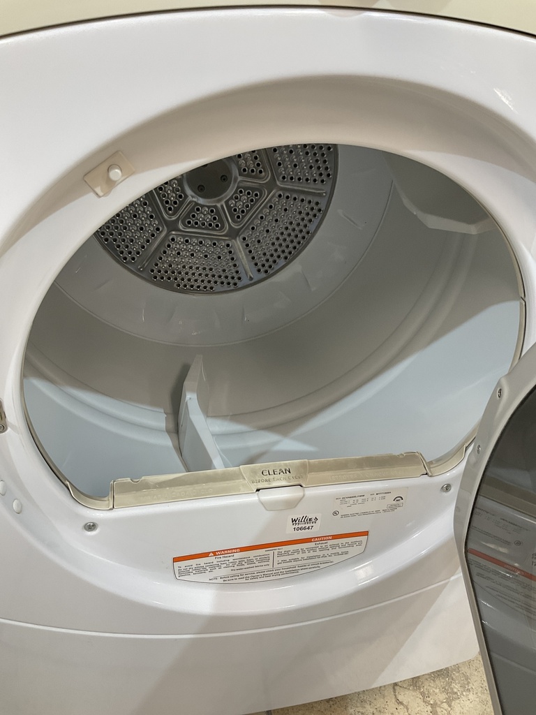 Lg Used Electric Dryer 220volts (30 AMP) 27inches {4 prong} (White)