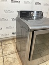 Samsung Used Electric Dryer 220volts (30 AMP) 27inches {no cord} (Grey) 