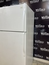 Whirlpool Used Refrigerator Top and Bottom 30x66 (white) 