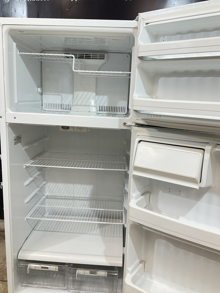 Hotpoint Used Refrigerator Top and Bottom 28x64 1/2” (White) 
