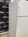 Hotpoint Used Refrigerator Top and Bottom 28x64 1/2” (White) 
