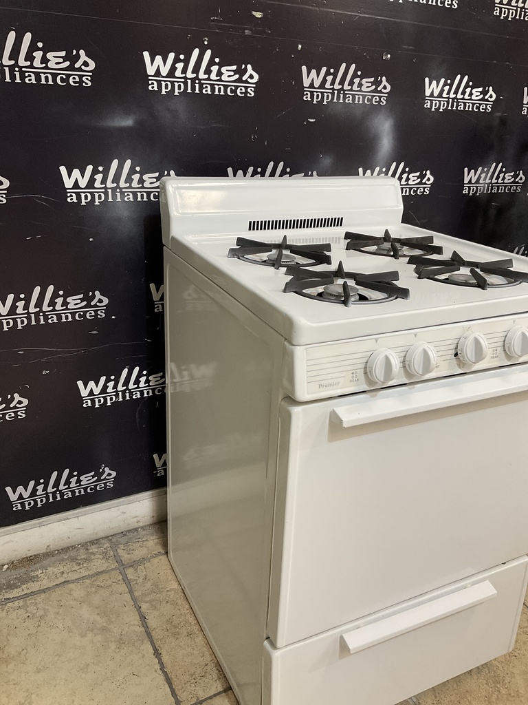 Premier Used Natural Gas Stove 24inches (White) 