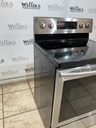 Samsung Used Electric Stove 220volts (40/50 AMP) 30inches {no cord} (Stainless steel) 