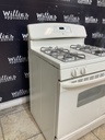 Ge Used Natural Gas Stove 30inches (Bisque) 
