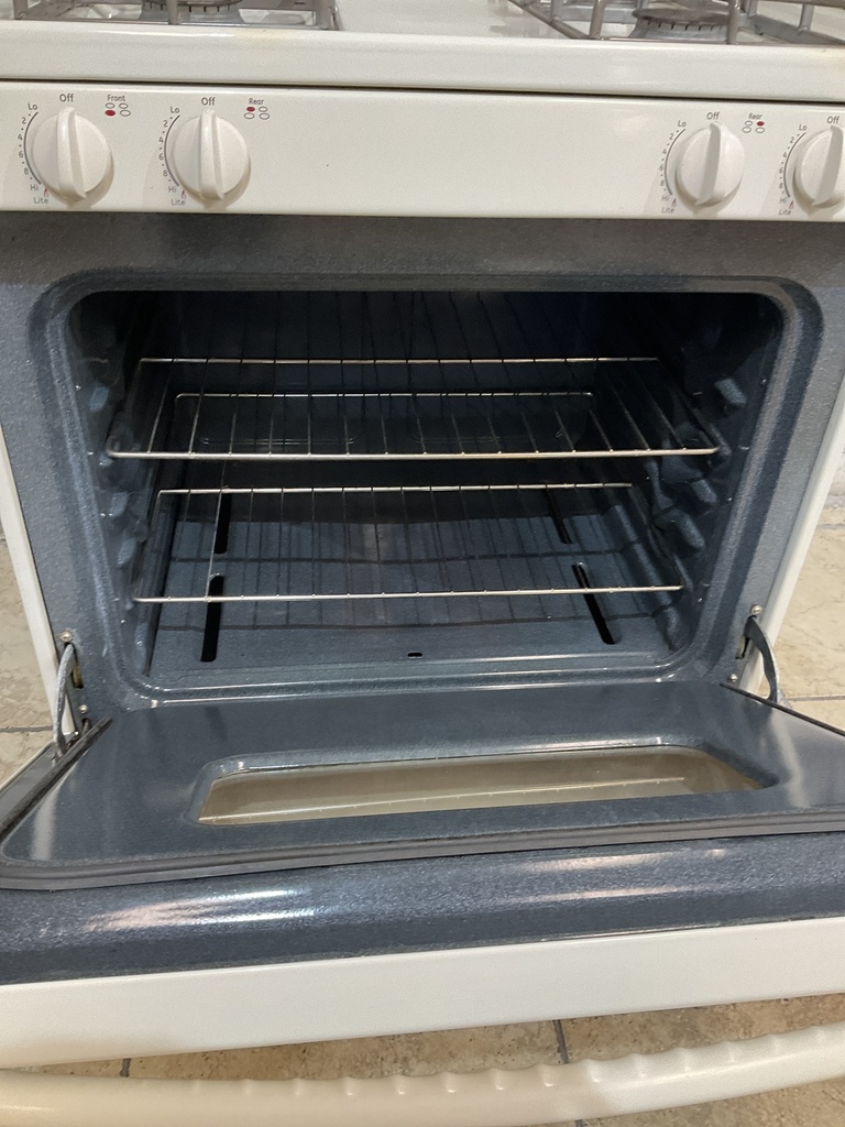 Ge Used Natural Gas Stove 30inches (Bisque) 