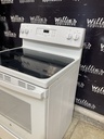 Ge Used Electric Stove 220volts (40/50 AMP) 30inches {no cord} (White) 