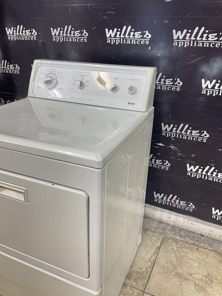 Kenmore Used Natural Gas Dryer 27inches (white) 