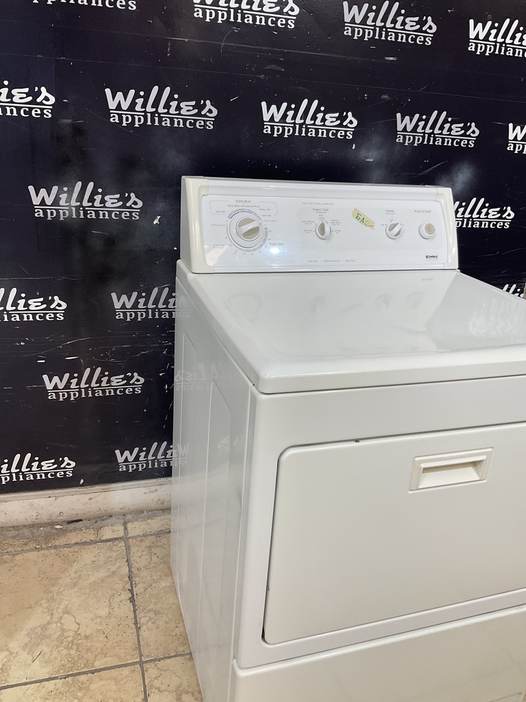 Kenmore Used Natural Gas Dryer 27inches (white) 