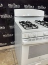 Ge Used Natural Gas Stove 30inches (White) 