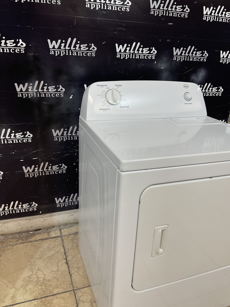 Roper Used Electric Dryer 220volts (30 AMP) 29inches {3 prong} (White) 