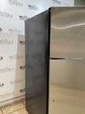 Ge Used Refrigerator Top and Bottom 30x66 1/2” (Stainless Steel) 