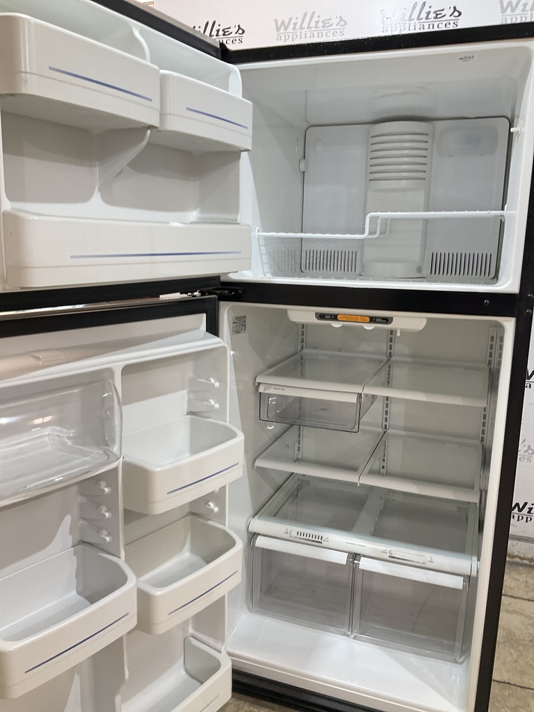 Ge Used Refrigerator Top and Bottom 30x66 1/2” (Stainless Steel) 