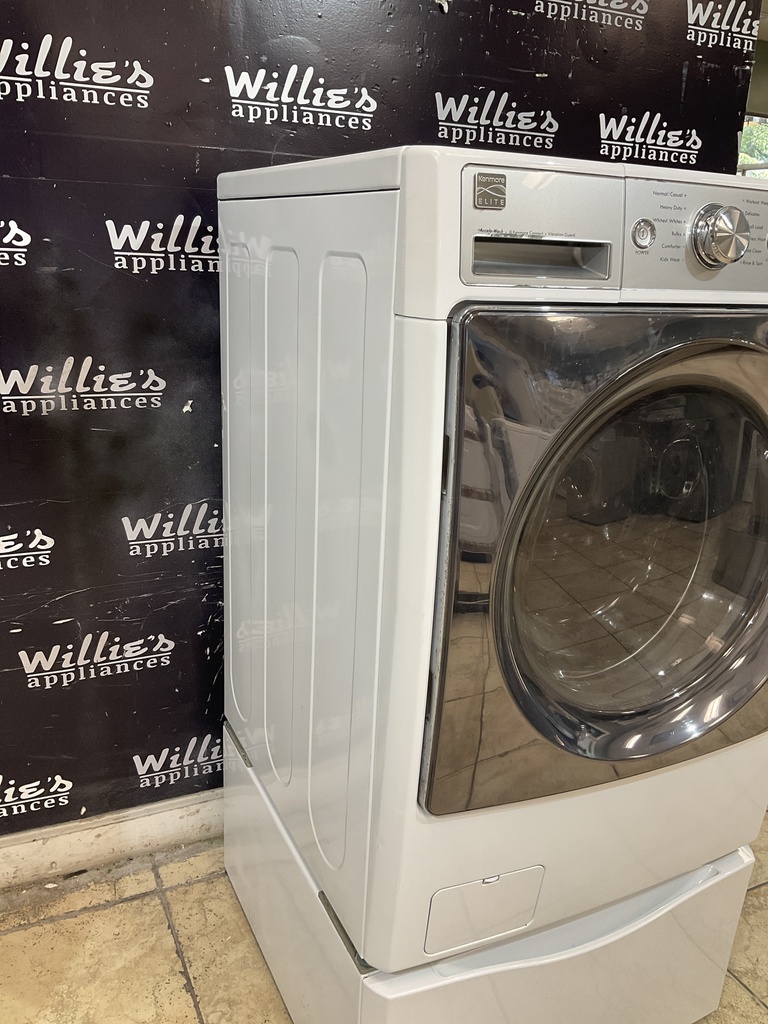 Kenmore Used Washer Front-load 27inches (White) 