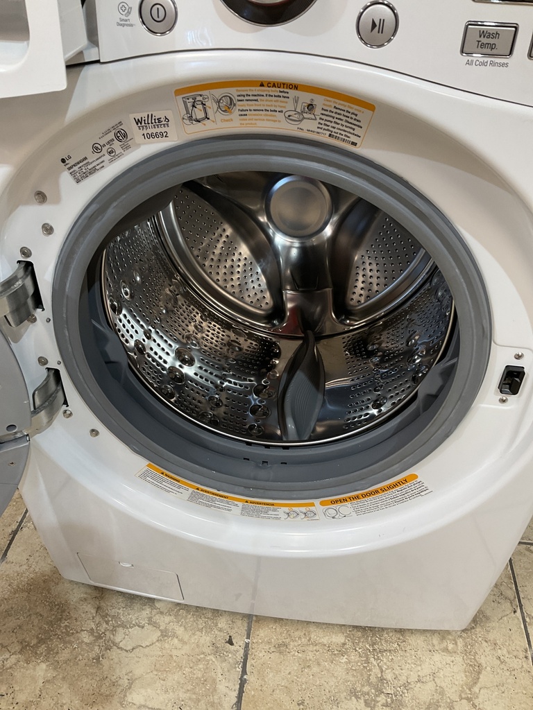 Lg Used Washer Front-load 27inches (white) 