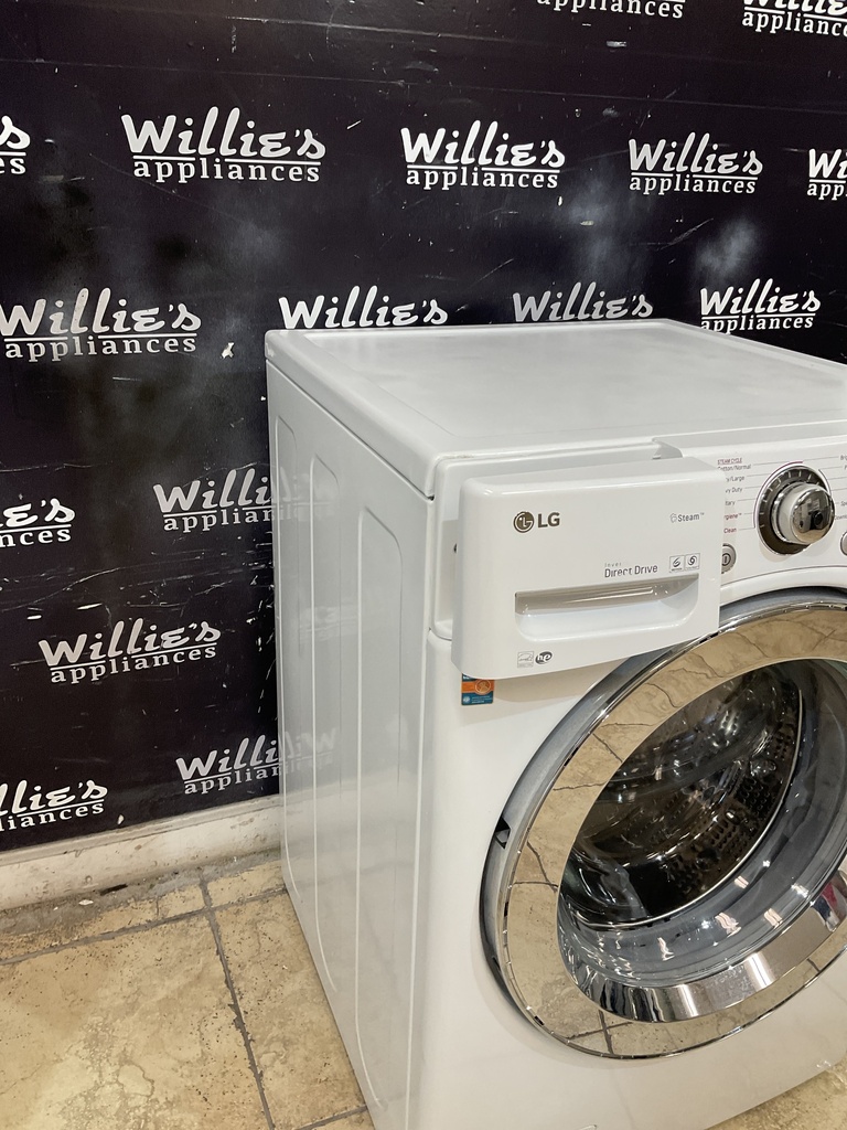 Lg Used Washer Front-load 27inches (white) 
