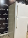 White Westinghouse Used Refrigerator Top and Bottom 30x66 (White) 