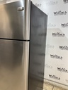 Frigidaire Used Refrigerator Top and Bottom 30x66 (Stainless Steel) 