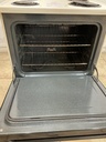 Ge Used Electric Stove 220volts (40/50 AMP) 30inches {no cord} (Bisque/Black) 