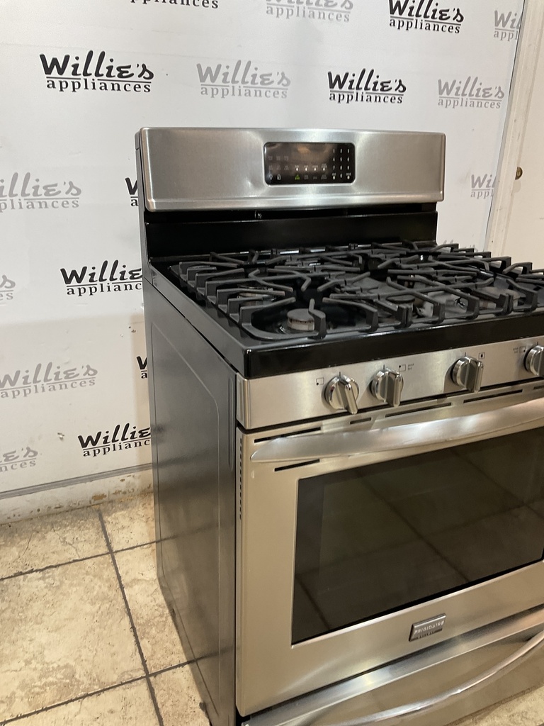 Frigidaire Used Natural Gas Stove 30inches (Stainless Steel) 