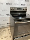Ge Used Electric Stove 220volts (40/50 AMP) 30inches {no cord} (Stainless steel) 