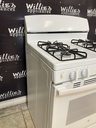 Ge Used Natural Gas Stove 30inches (White)