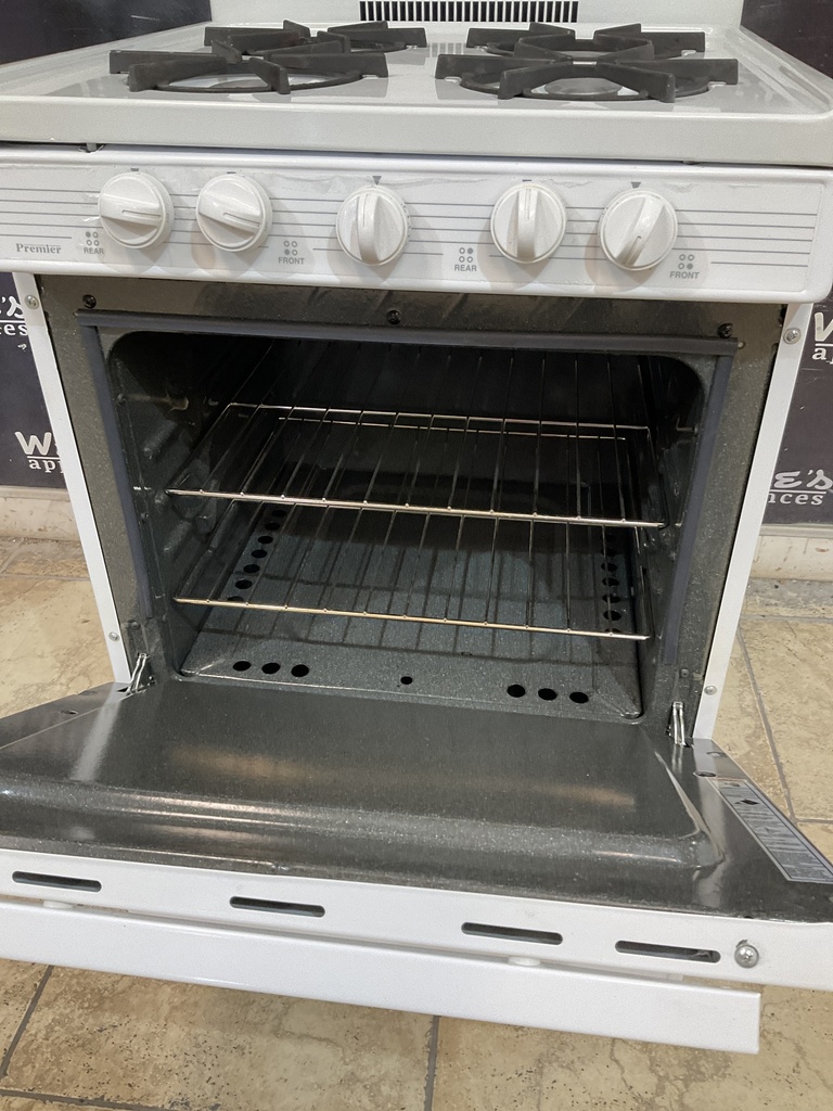 Premier Used Natural Gas Stove 24inches (White) 
