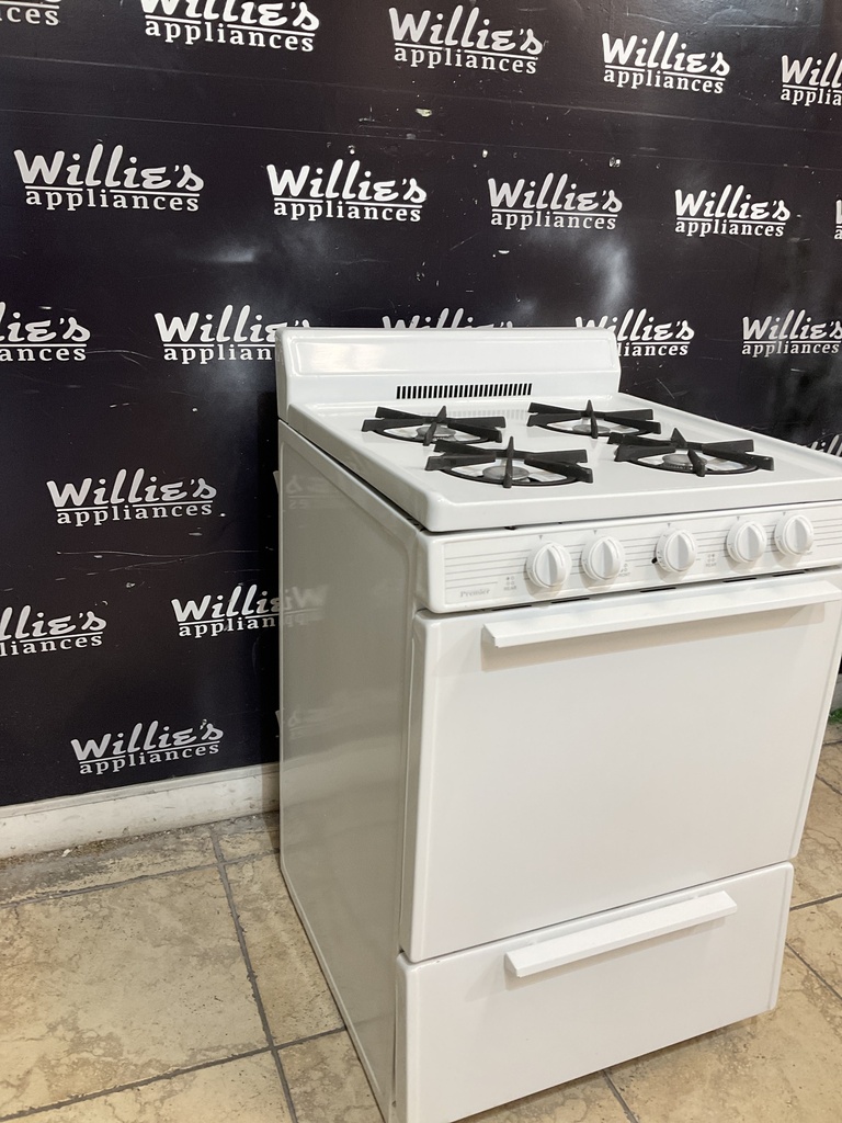 Premier Used Natural Gas Stove 24inches (White) 