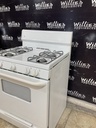 Ge Used Natural Gas Stove 30inches (White) 