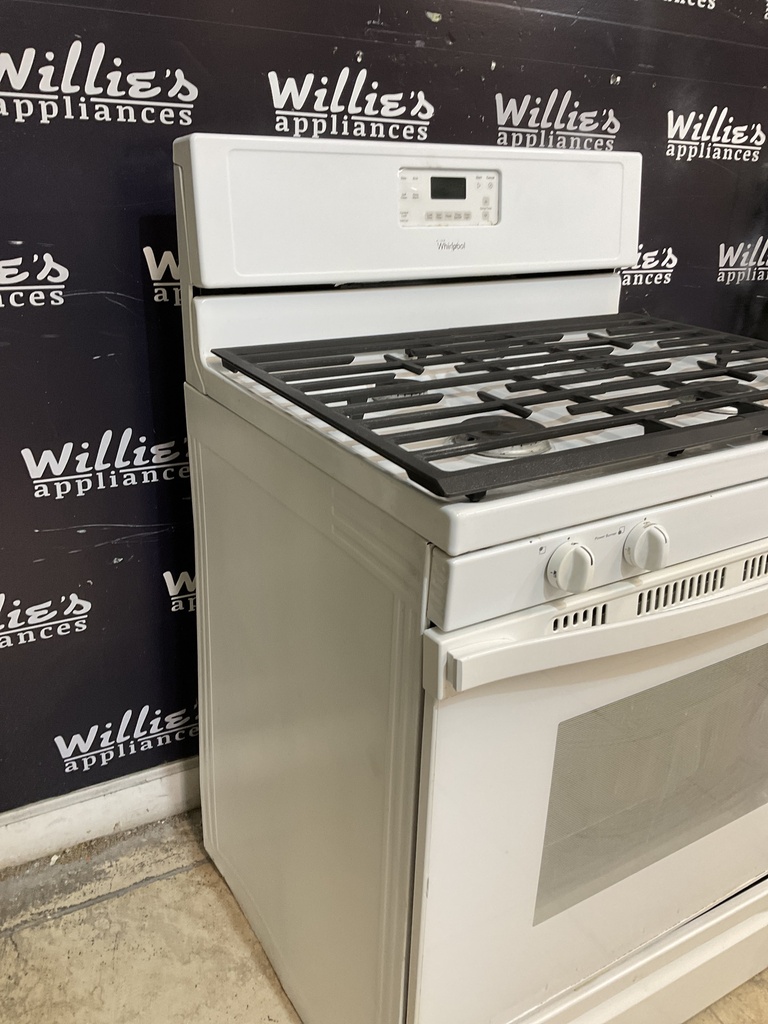Whirlpool Used Natural Gas Stove 30inches (white) 