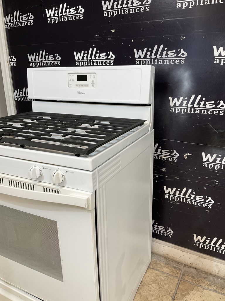 Whirlpool Used Natural Gas Stove 30inches (white) 