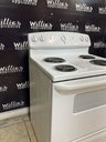 Ge Used Electric Stove 220volts (30 AMP) 30inches {no cord} (white) 