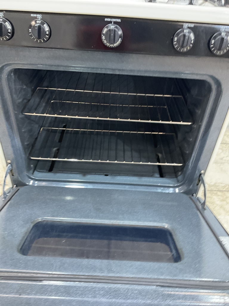 Hotpoint Used Gas Propane Stove 30inches (bisque/black) 