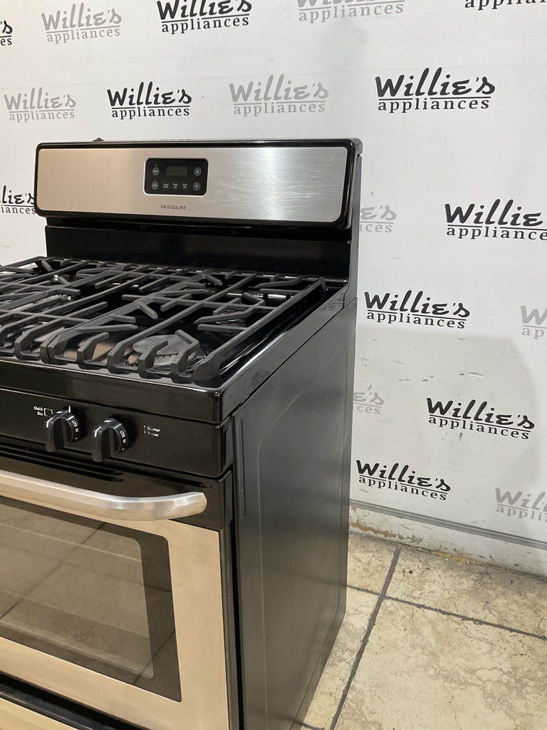 Frigidaire Used Natural Gas Stove 30inches (Stainless Steel) 