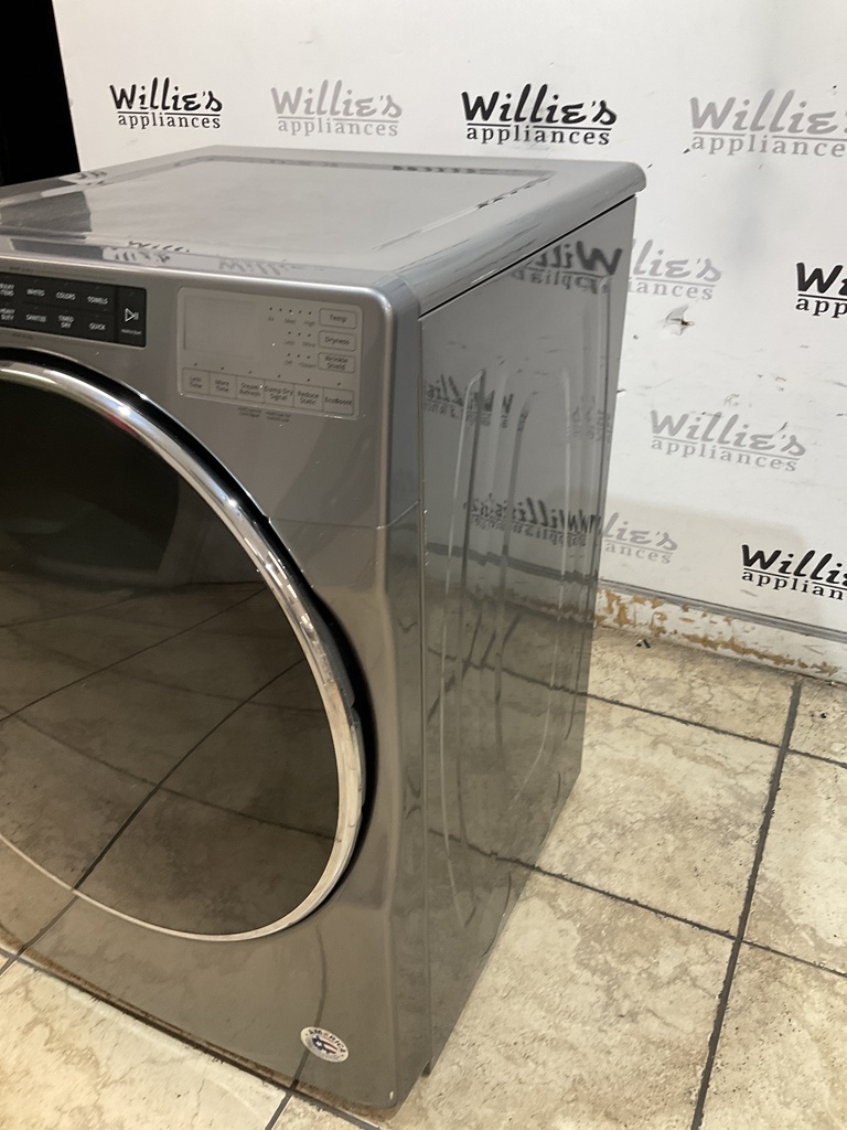 Whirlpool Used Electric Dryer 220volts (30 AMP) 27inches (Grey) 