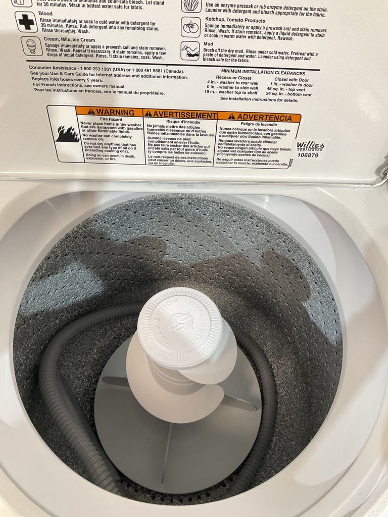 Whirlpool Used Washer Top-load 27inches (White) 