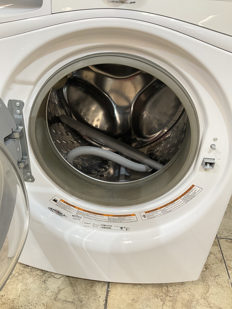 Whirlpool Used Washer Front-load 27inches (white)